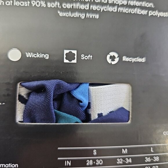 Calvin Klein 4 Pack Men's Boxer Briefs M (32-34) Blue Green Microfiber NEW Soft - Picture 16 of 16